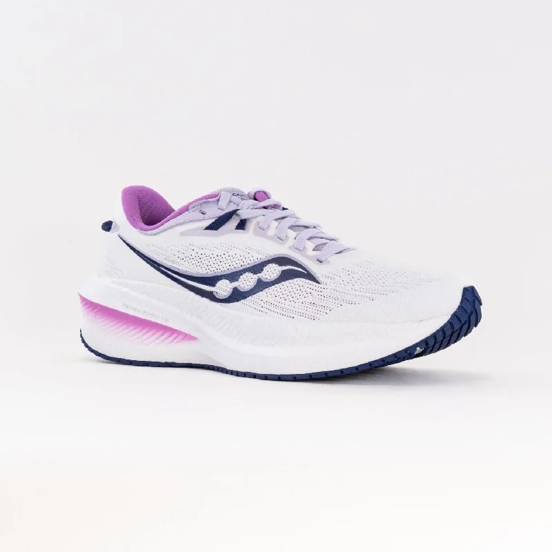 Saucony Triumph 21 (Women's) - White/Indigo