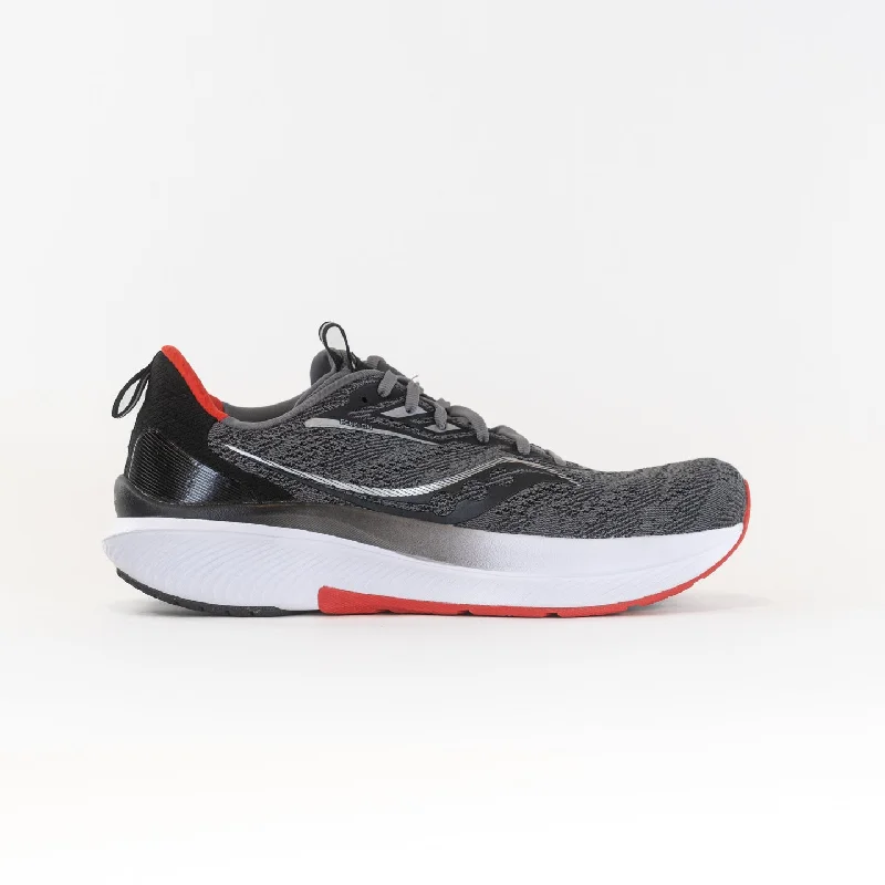 Saucony Echelon 9 (Men's) - Charcoal/Red Sky