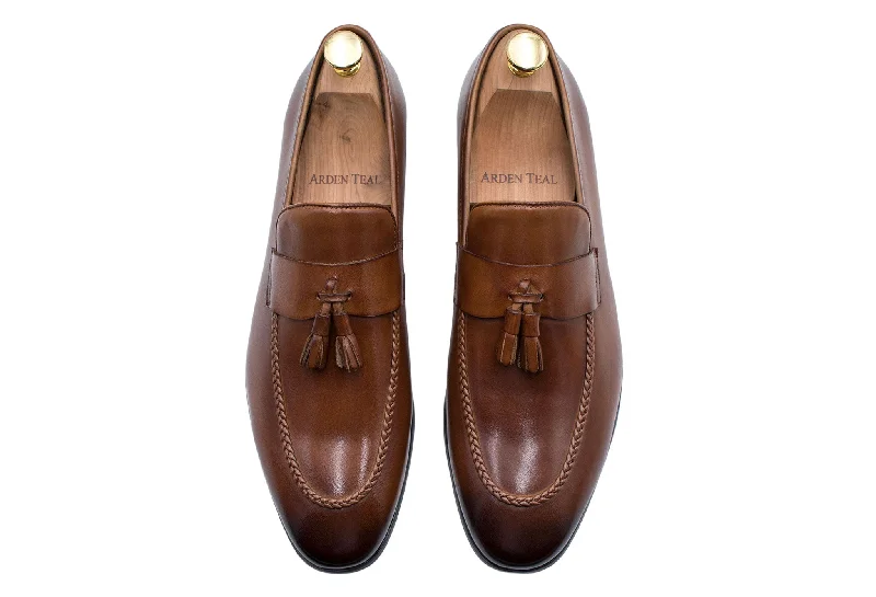 Aguilares Chestnut Tassel Loafer