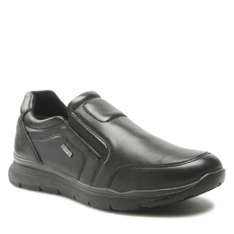 Ara Men's Barry Gore-Tex Slip-On Black Leather