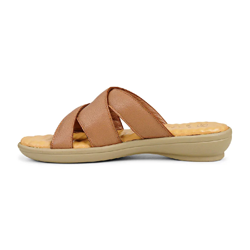 Bata RANCE Slip-On Basic Flat Sandal for Women