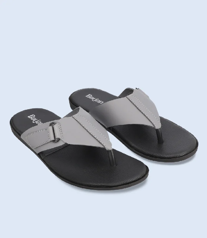 BM4516-GREY-Men Chappal