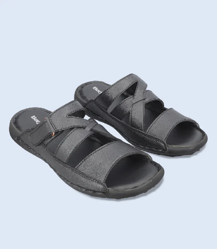 BM5495-BLACK-Men Casual Slipper