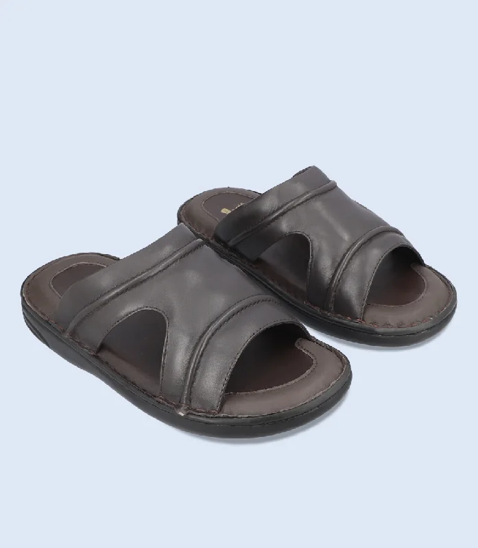 BM5907-CHOCO-Men Comfort Slipper