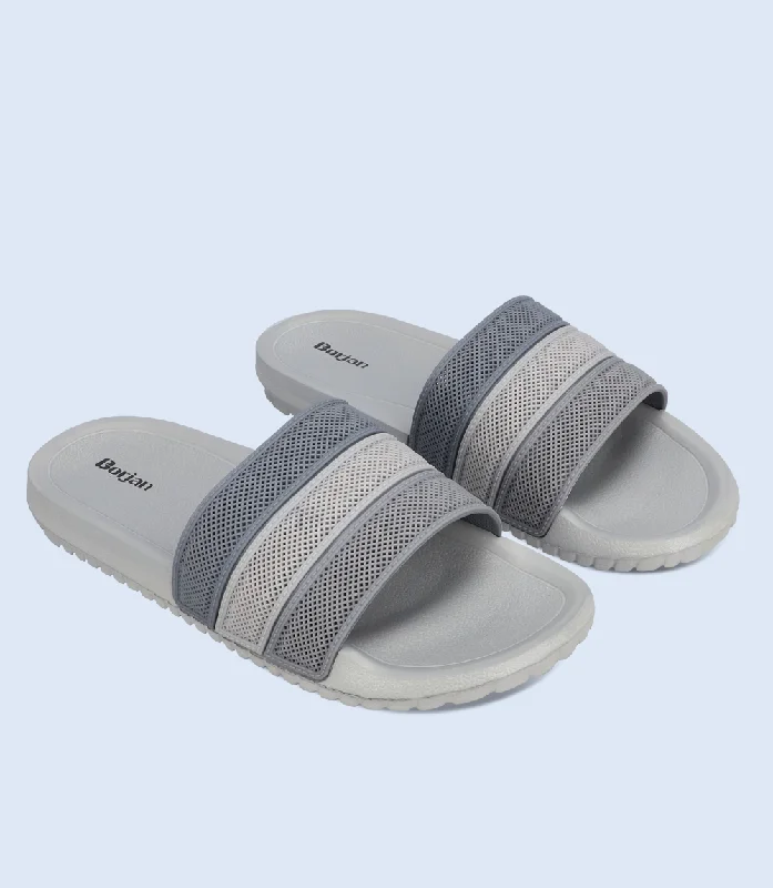 BM6637-GREY-Men Flipflop