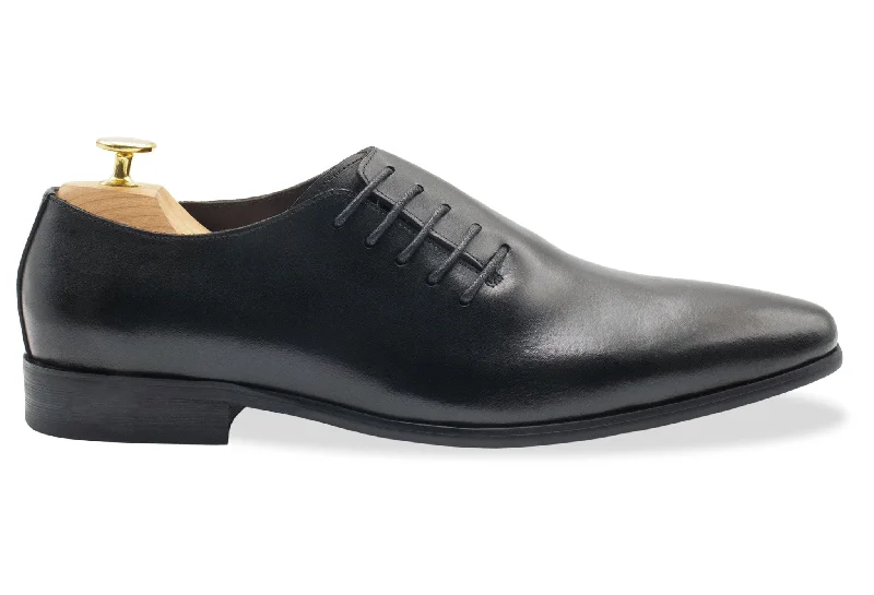 Calzada Wholecut Black Oxford