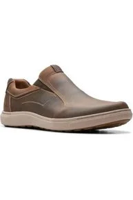 Clarks Mapstone Step in Beeswax Leather