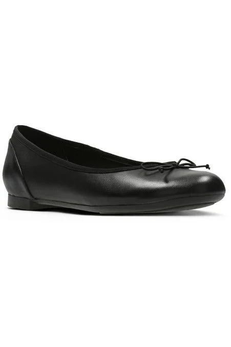 Clarks Couture Bloom black leather