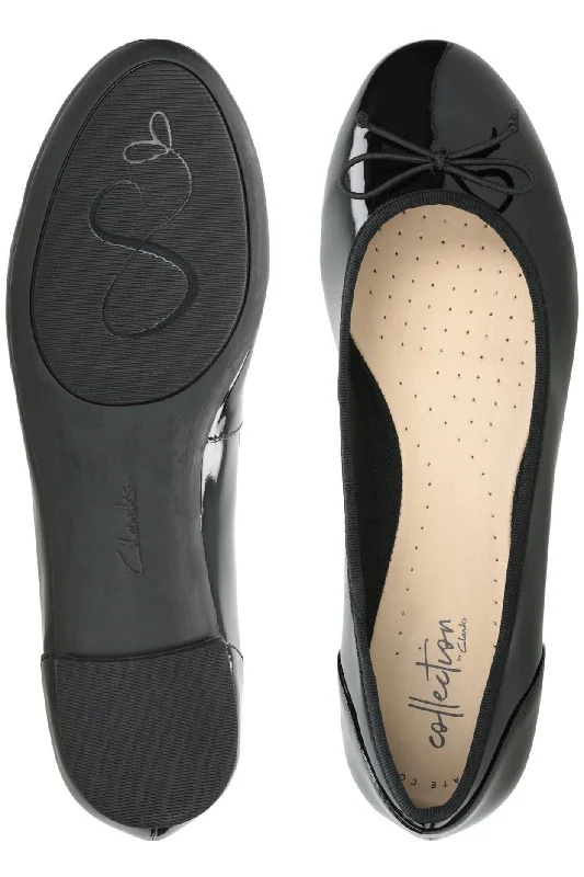 Clarks Couture Bloom Black Patent