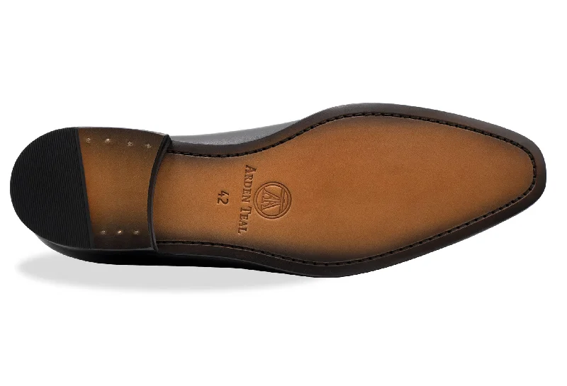 Ibarreta Blake Stitch Chestnut Derby