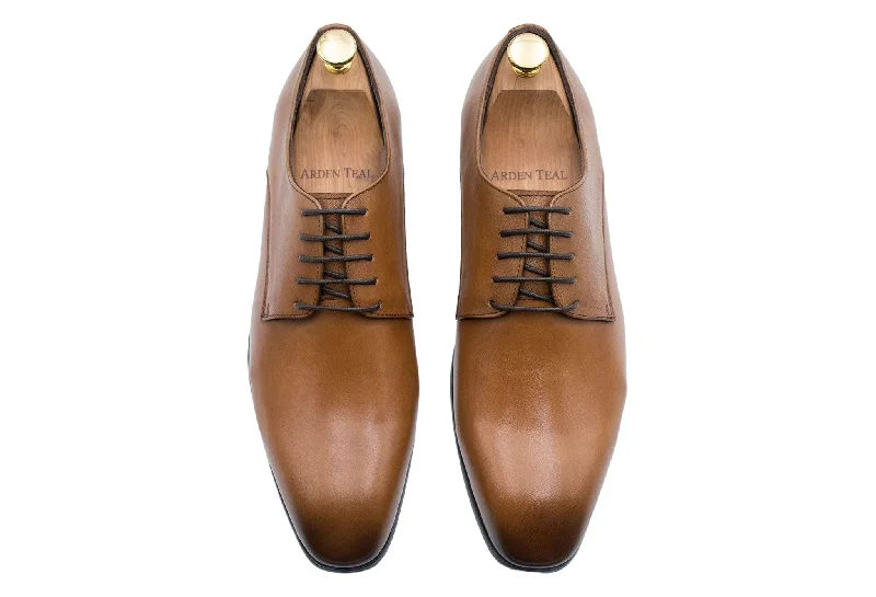 Ibarreta Semi-Wholecut Chestnut Derby