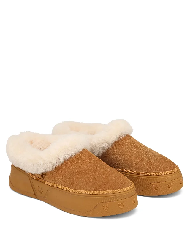 K-02 Tan Shearling