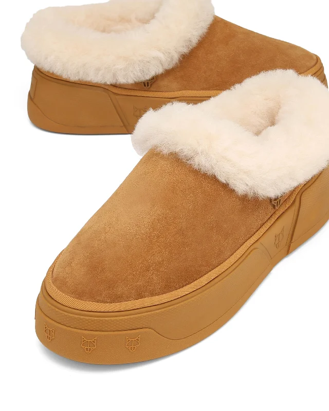 K-02 Tan Shearling