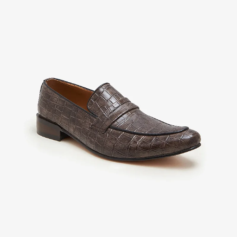 Men's Croc Textured Formals