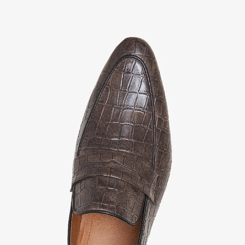 Men's Croc Textured Formals