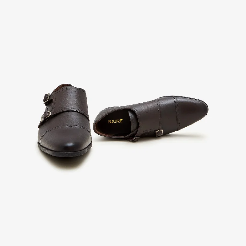 Men's Double Monk Shoes