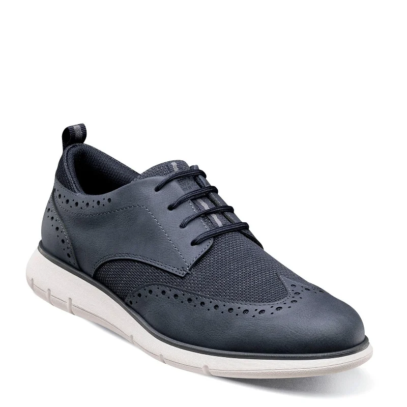 Men's Nunn Bush, Stance Knit Wingtip Oxford