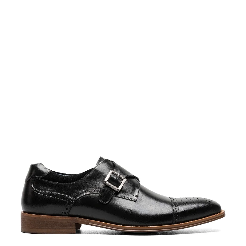 Men's Stacy Adams, Mathis Cap Toe Monk Strap