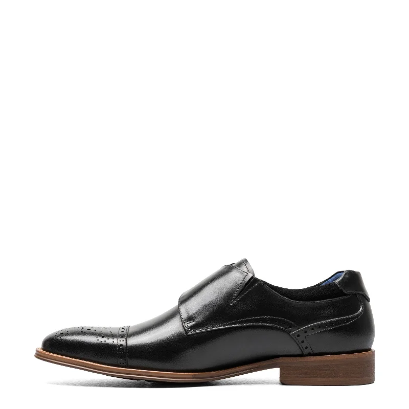 Men's Stacy Adams, Mathis Cap Toe Monk Strap