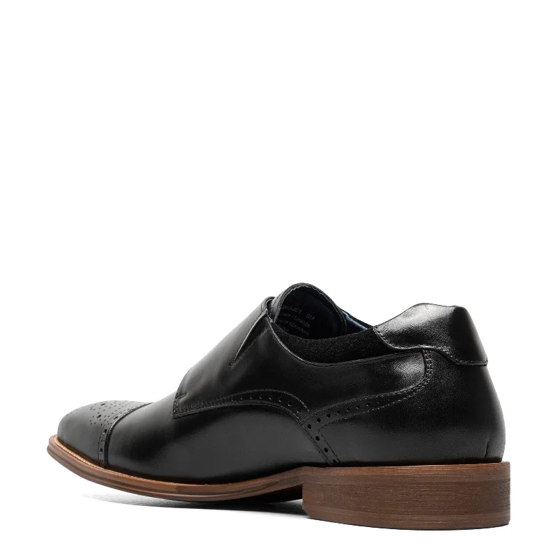 Men's Stacy Adams, Mathis Cap Toe Monk Strap