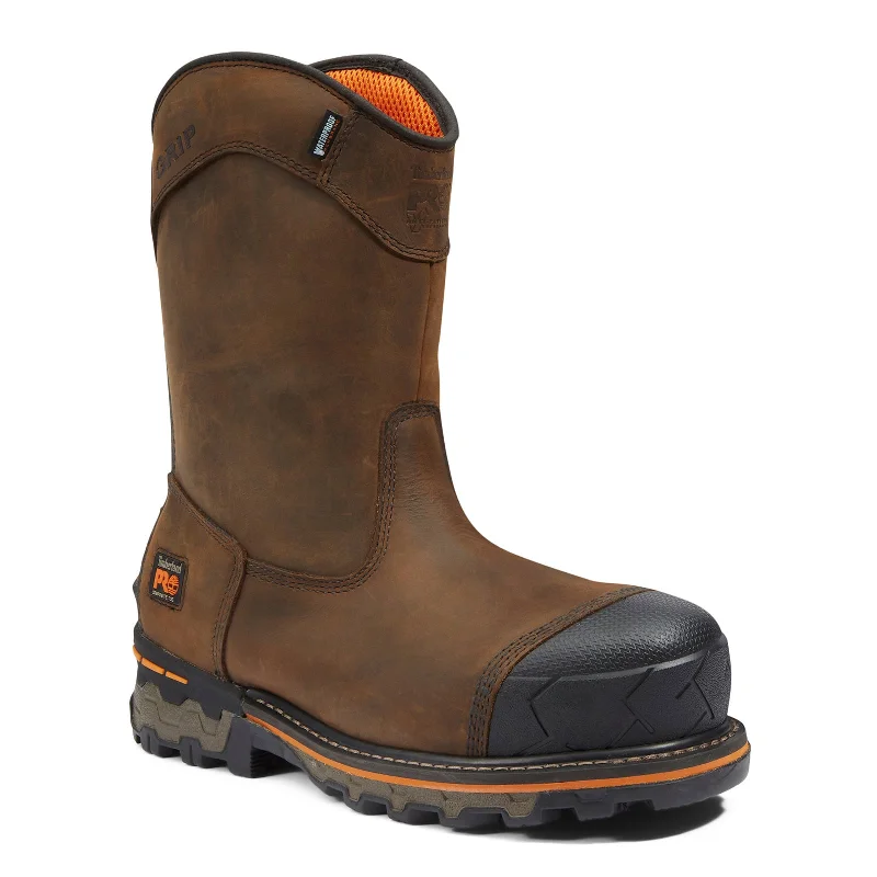 Men's Timberland Pro, Boondock Pull-On Composite Toe Waterproof Insulated Work Boot