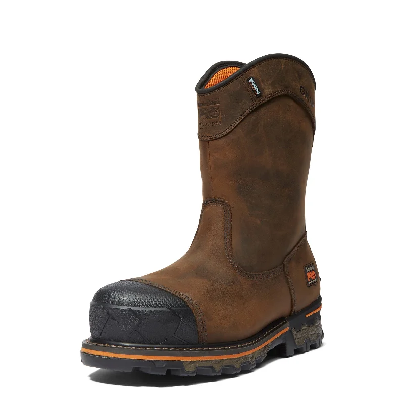 Men's Timberland Pro, Boondock Pull-On Composite Toe Waterproof Insulated Work Boot