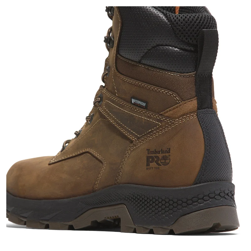 Men's Timberland PRO, Titan EV 8-inch Soft Toe Waterproof Boot