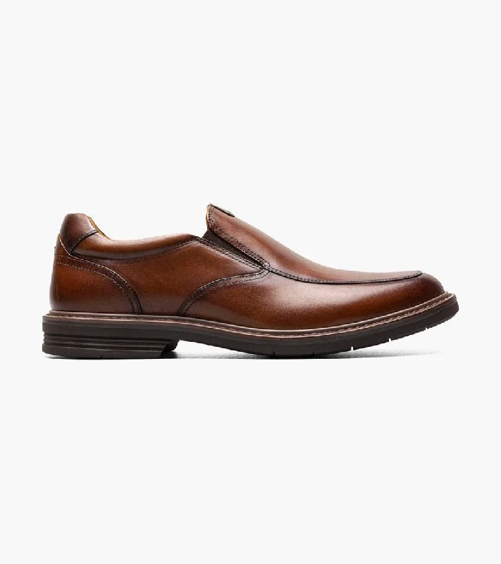 Florsheim Men's Norwalk Moc Toe Slip On Cognac