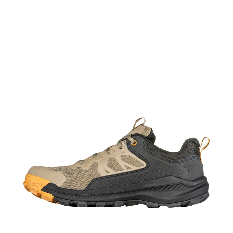 Oboz Men's Katabatic Low Hiker in Thicket Tan/Black