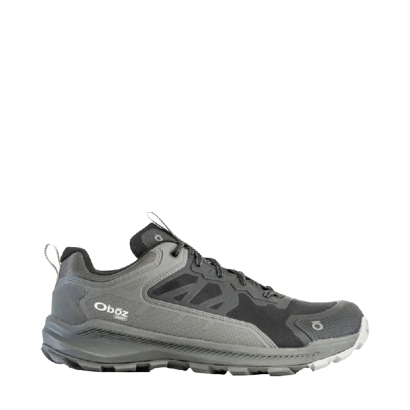 Oboz Men's Katabatic Low Waterproof Hiker in Black Sea