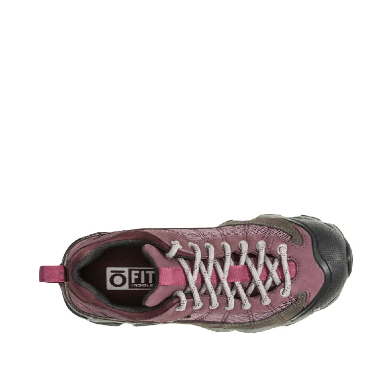 Oboz Women's Firebrand II Low Waterproof Hiker in Lilac