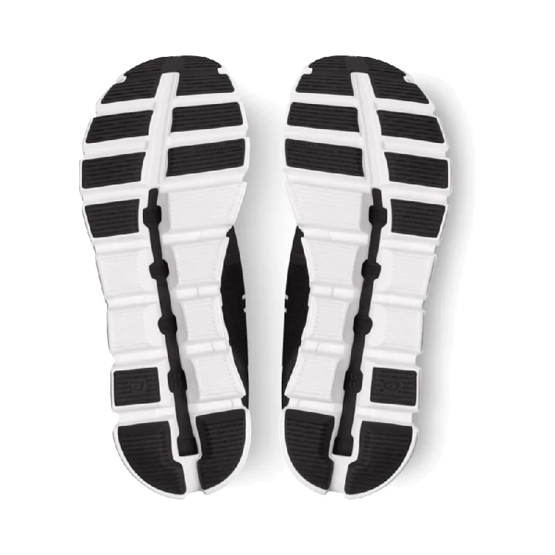 On Men's Cloud 5 Sneaker in Black/White