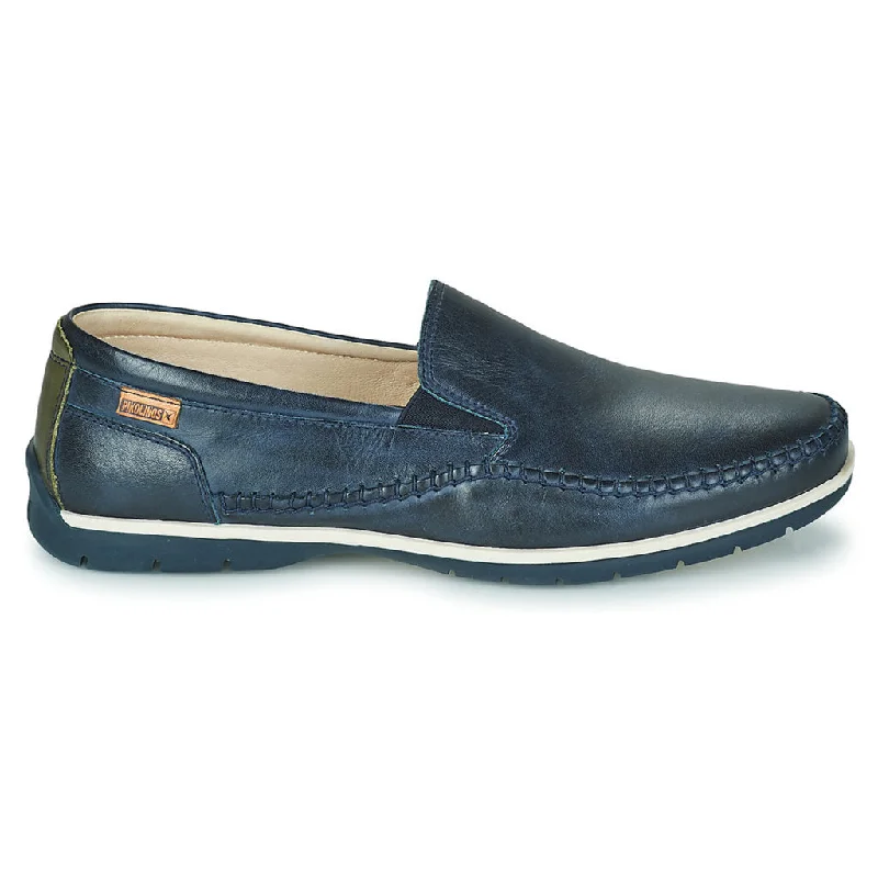 Marbella Calfskin Leather Men's Slip-on Shoes