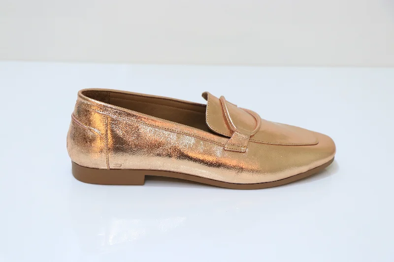 PINO VERDE Metallic Loafers