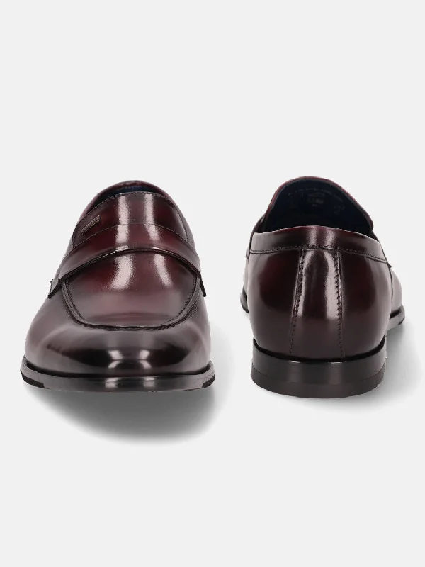 bugatti Bordo Premium Leather Formal Slip-Ons