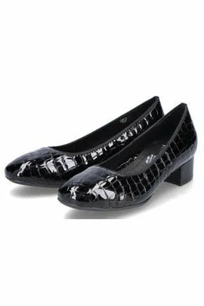 Rieker Court Shoe 49260-02 black