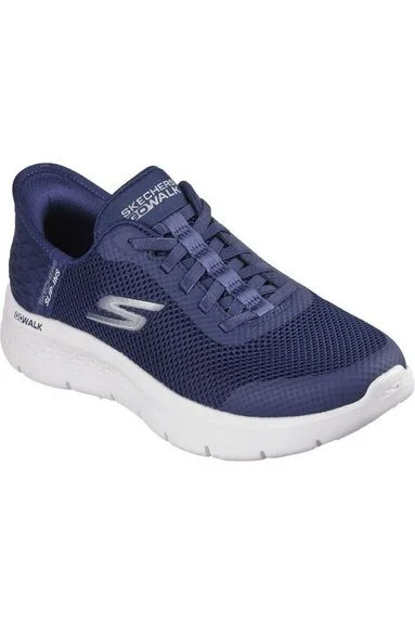 Skechers Slip Ins Go Walk Grand Entry in Navy/White 124836