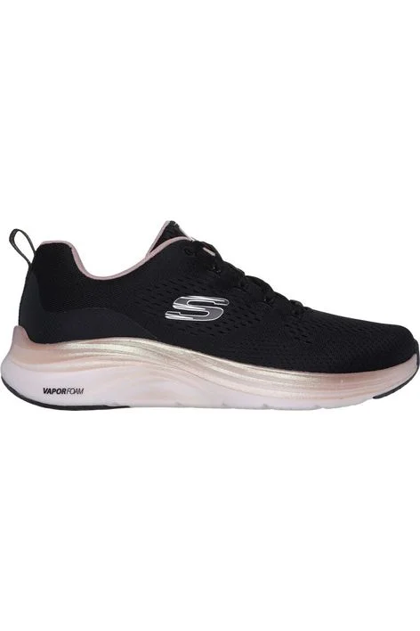 Skechers 150025 Vapor Foam in Black/Rose gold