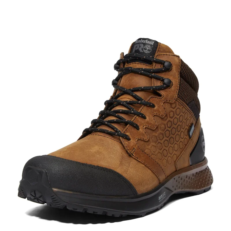 Men's Timberland Pro, Reaxion Mid Soft Toe Waterproof Work Boot