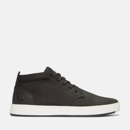 Timberland - Davis Square Leather Chukka Black/White