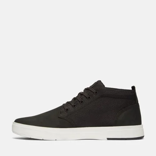 Timberland - Davis Square Leather Chukka Black/White