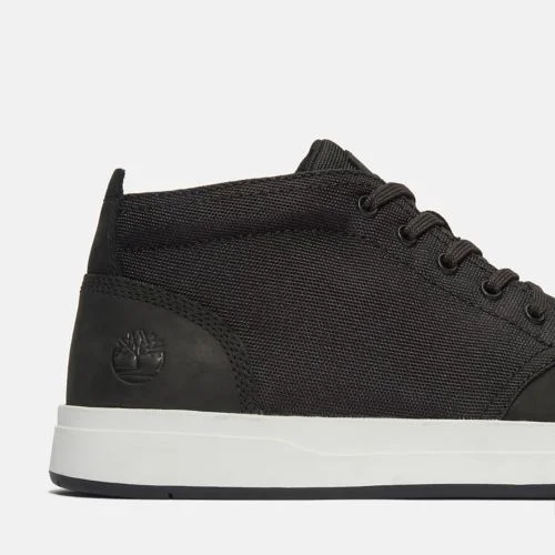 Timberland - Davis Square Leather Chukka Black/White