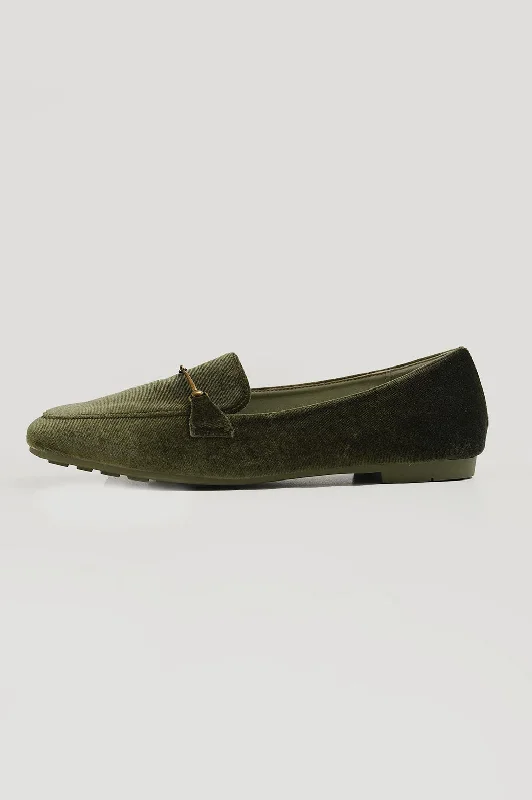 VELVET LOAFERS