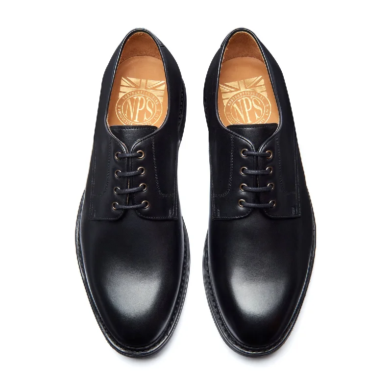 Black Calf 4 Eye Gibson Shoe