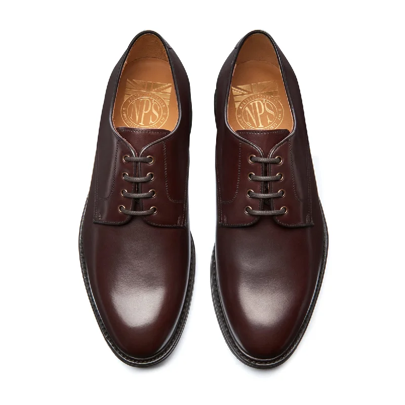 Walnut Brown Calf 4 Eye Gibson Shoe