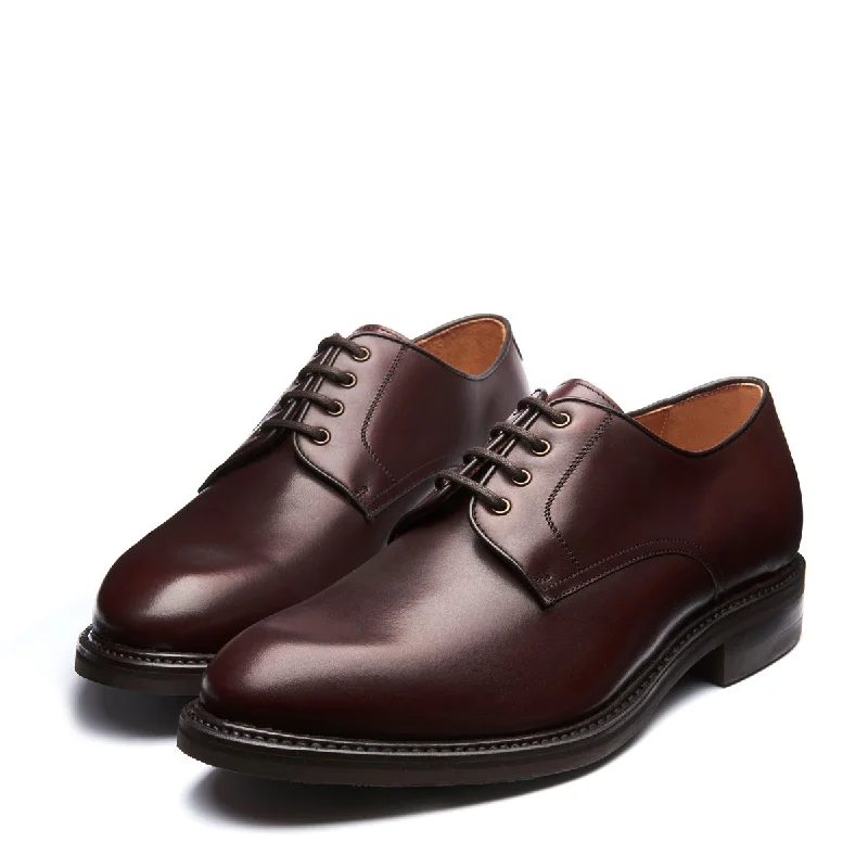 Walnut Brown Calf 4 Eye Gibson Shoe