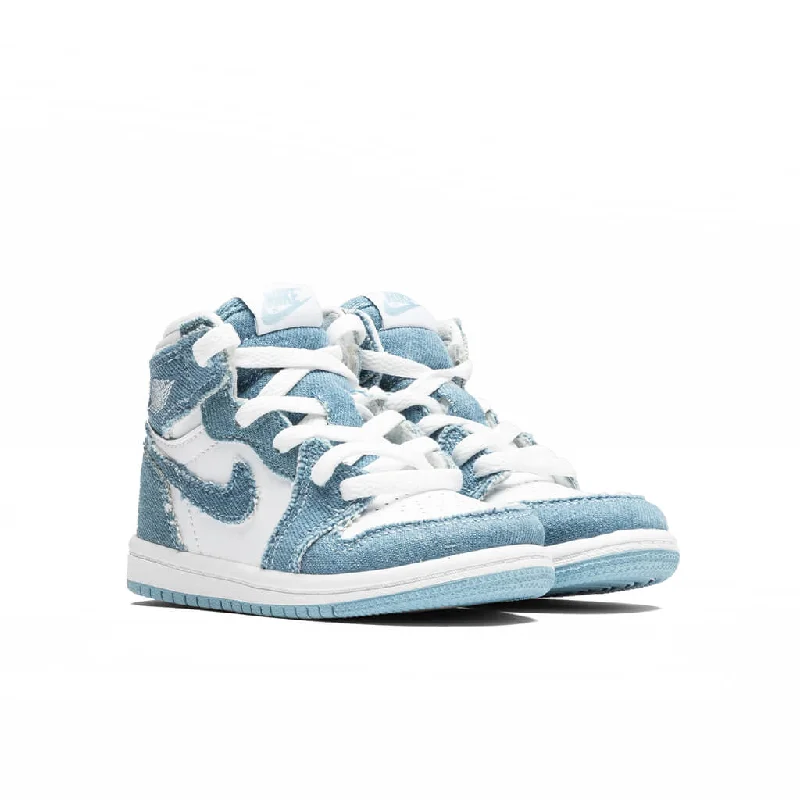 Air Jordan 1 High OG (TD) - White/Boarder Blue/Chile Red