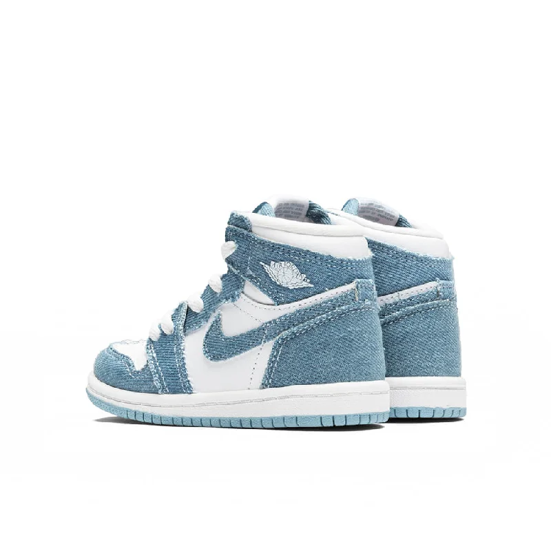 Air Jordan 1 High OG (TD) - White/Boarder Blue/Chile Red