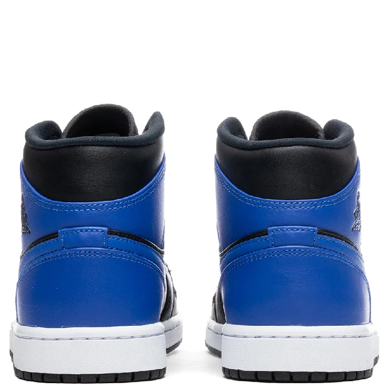 Air Jordan 1 Mid - Black/Hyper Royal