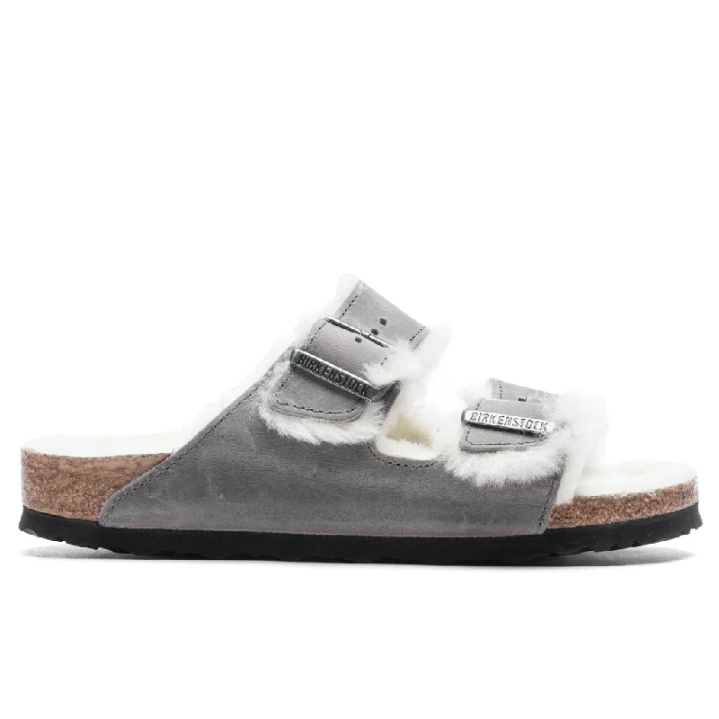 Women's Narrow Arizona Shearling - Iron Oil